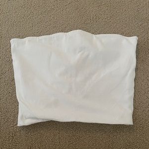 Essentials White Tube Top. Size S.